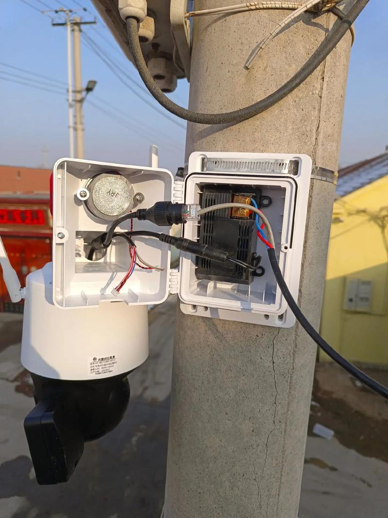 科技護(hù)村，平安共建 大張村槍球聯(lián)動(dòng)雙目攝像頭安裝工程圓滿完成